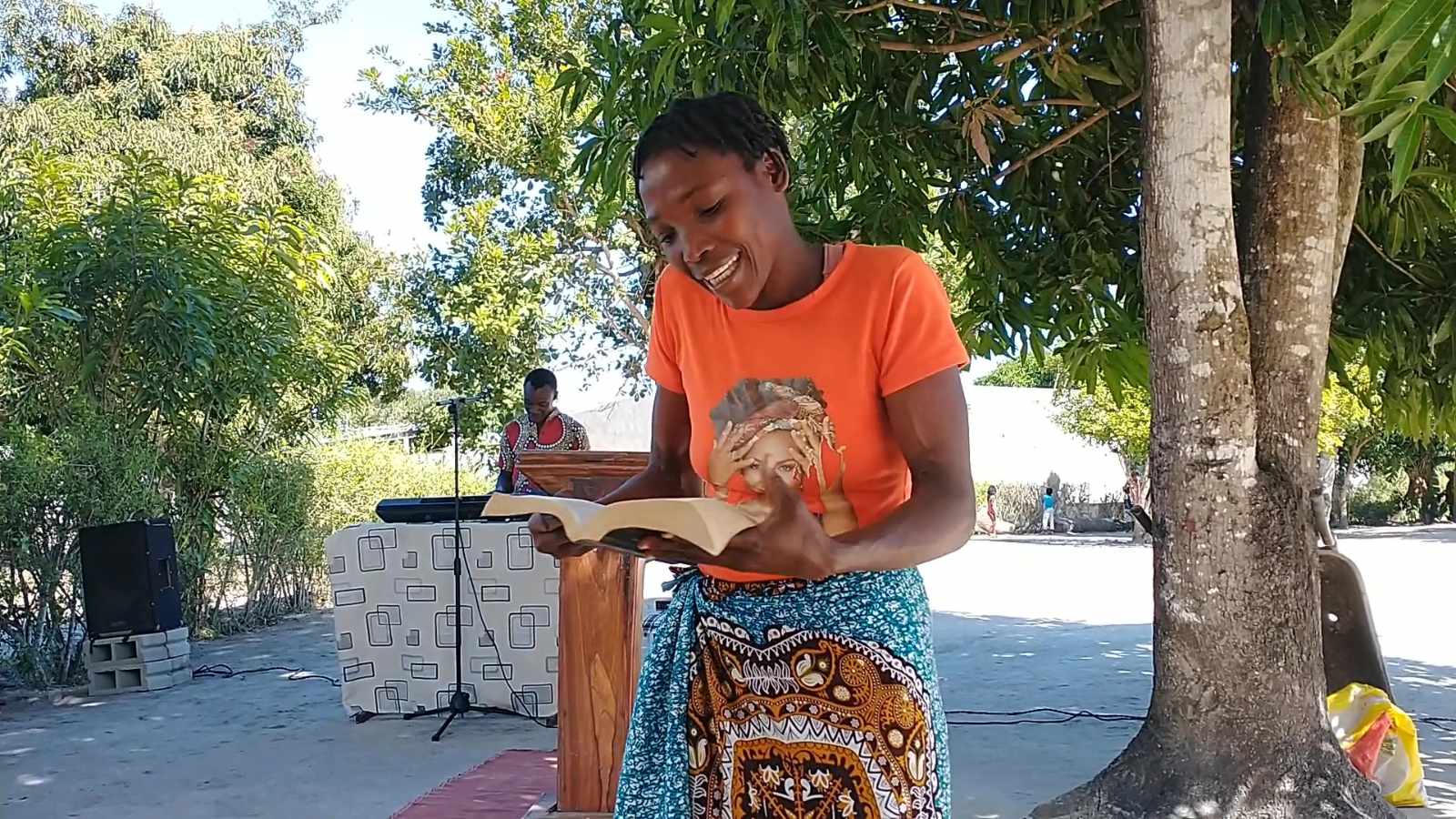 Recipients sharing what God's Word in their own language has meant