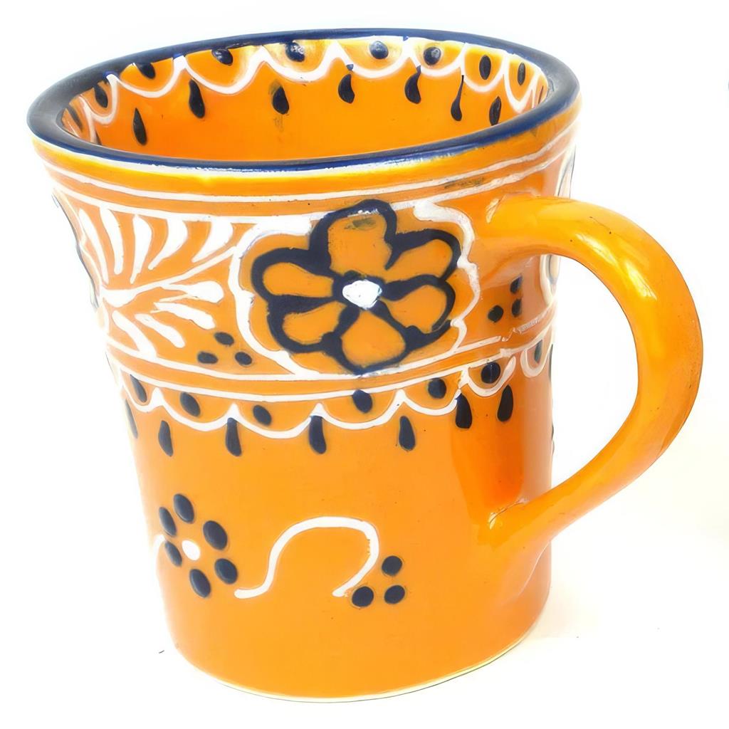 Pair of Flared Mugs - Mango